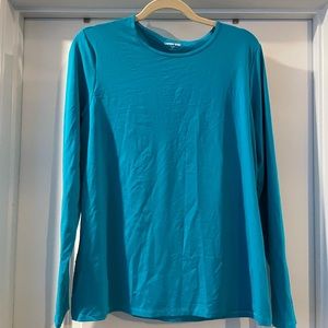 Lands End XL Long Crew Neck Long Sleeve Rash Guard